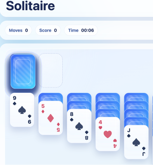 Solitaire screenshot